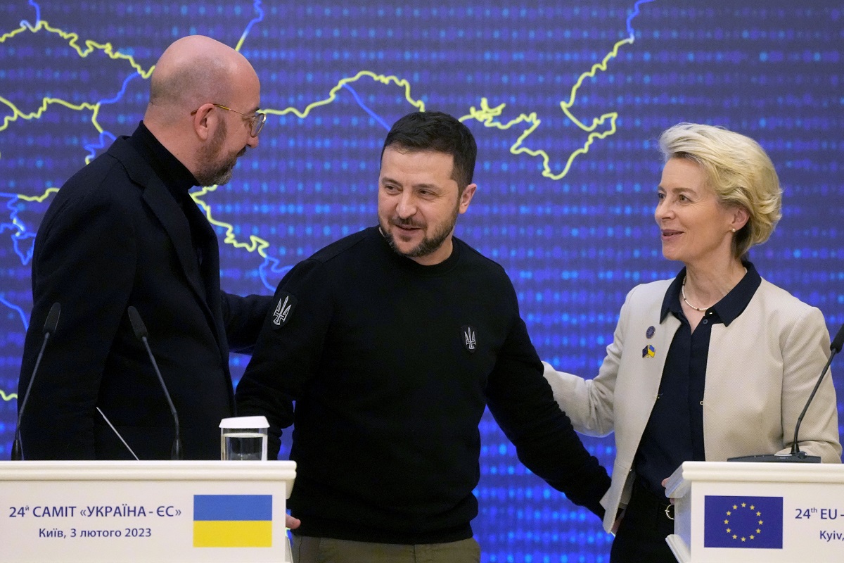 Κίεβο: Το επόμενο πακέτο κυρώσεων εναντίον της Ρωσίας ανακοίνωσαν Μισέλ – Ντερ Λάιεν – «Η Ουκρανία είναι η ΕΕ»
