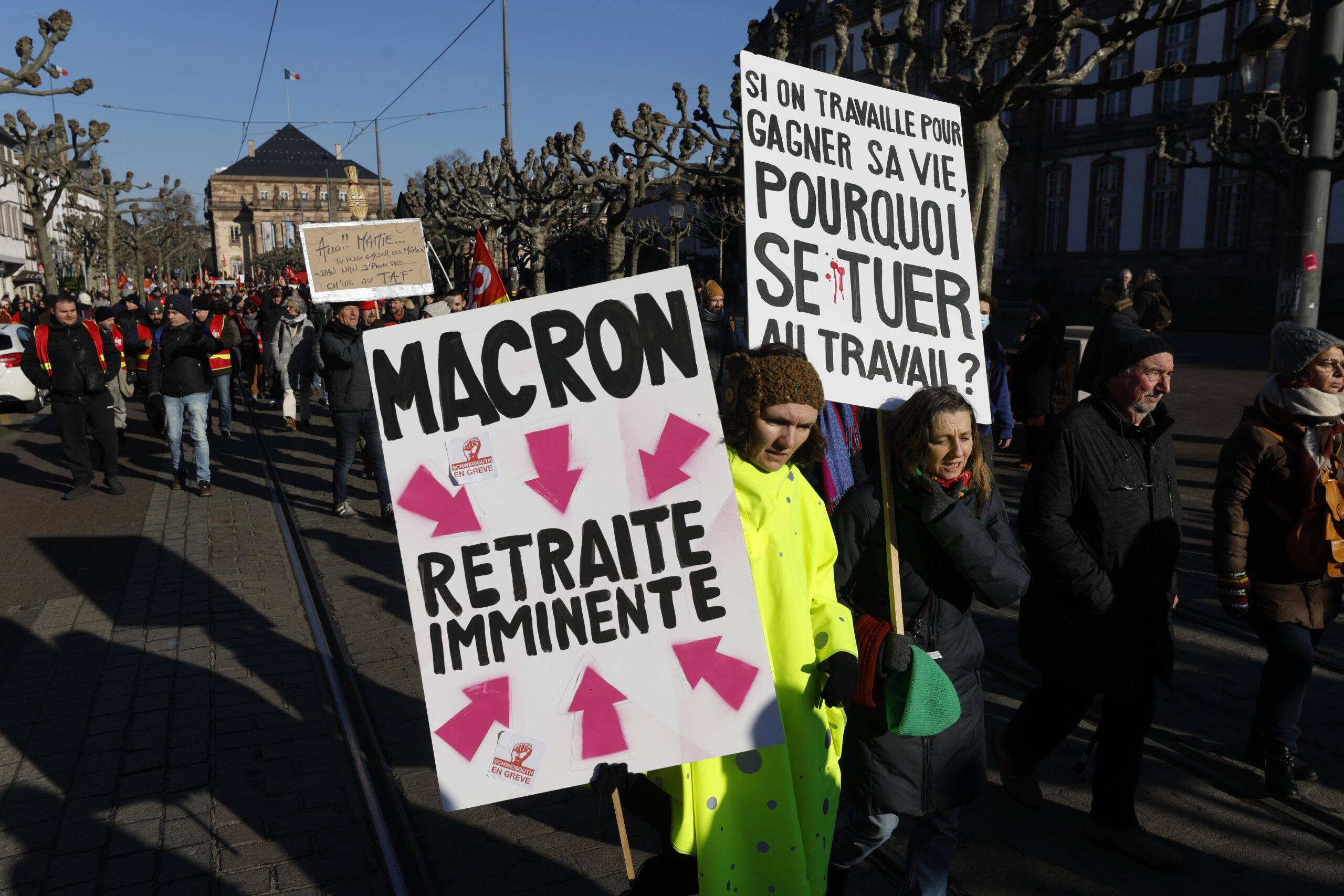 France Pension Protests