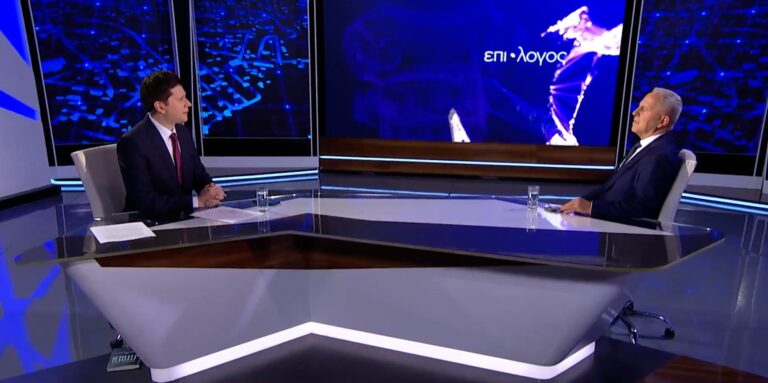 Ε. Αποστολάκης στην ΕΡΤ: Tο μέλλον είναι στις κυβερνήσεις συνεργασίας – Δεν θα απέκλεια κυβέρνηση NΔ-ΣYPIZΑ