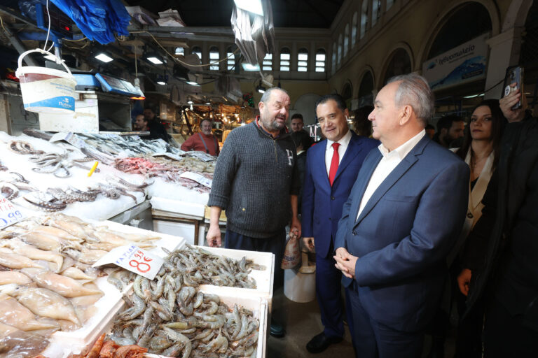 Γεωργιάδης στην Ιχθυαγορά Βαρβακείου: Η αγορά θα έχει μέτρο σύγκρισης – Χωρίς χταπόδι προσωρινά το «Καλάθι της Σαρακοστής»