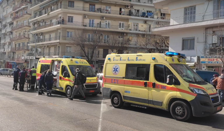 Θεσσαλονίκη: Άντρας κατέρρευσε επί της οδού Αγγελάκη