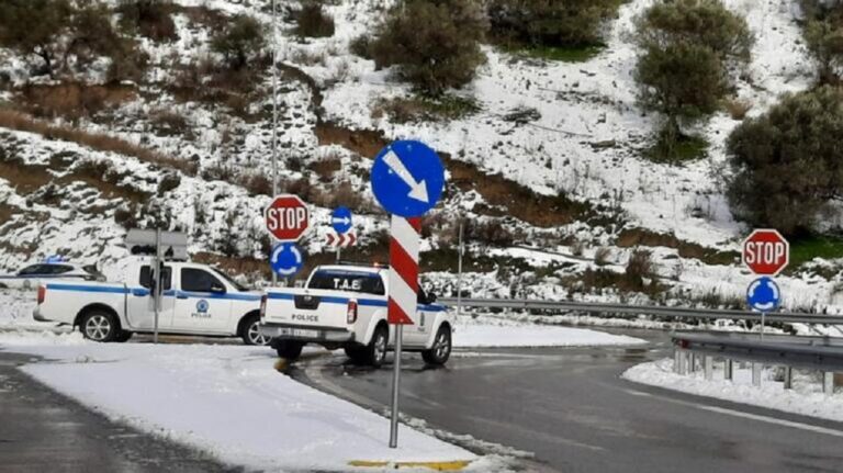 Ηράκλειο: Απαγόρευση κυκλοφορίας των βαρέων οχημάτων στο δρόμο της Μεσαράς