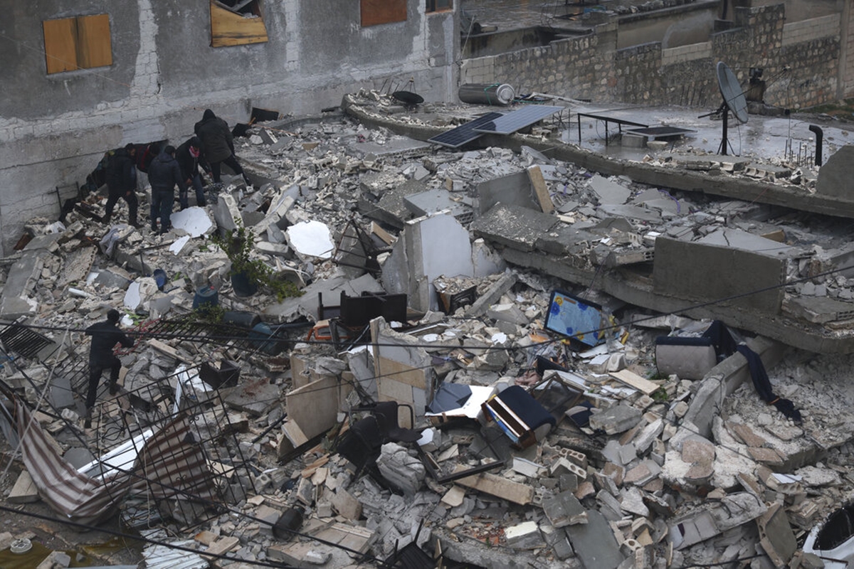 Σεισμός σε Τουρκία και Συρία: Εικόνες από τη βιβλική καταστροφή