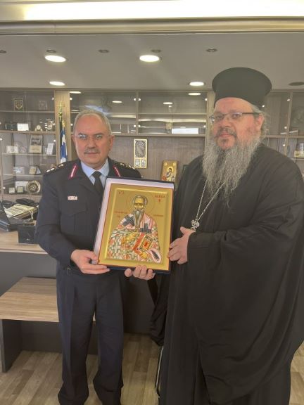 Στον Γενικό Αστυνομικό Διευθυντή Αττικής ο Μητροπολίτης Λαρίσης