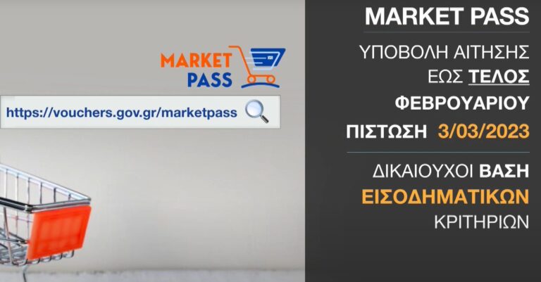 Πάνω από 700.000 αιτήσεις για το market pass-Πρεμιέρα για το «καλάθι της Σαρακοστής»