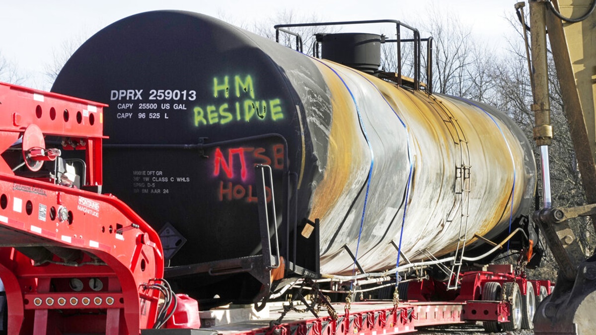 APTOPIX Train Derailment Ohio