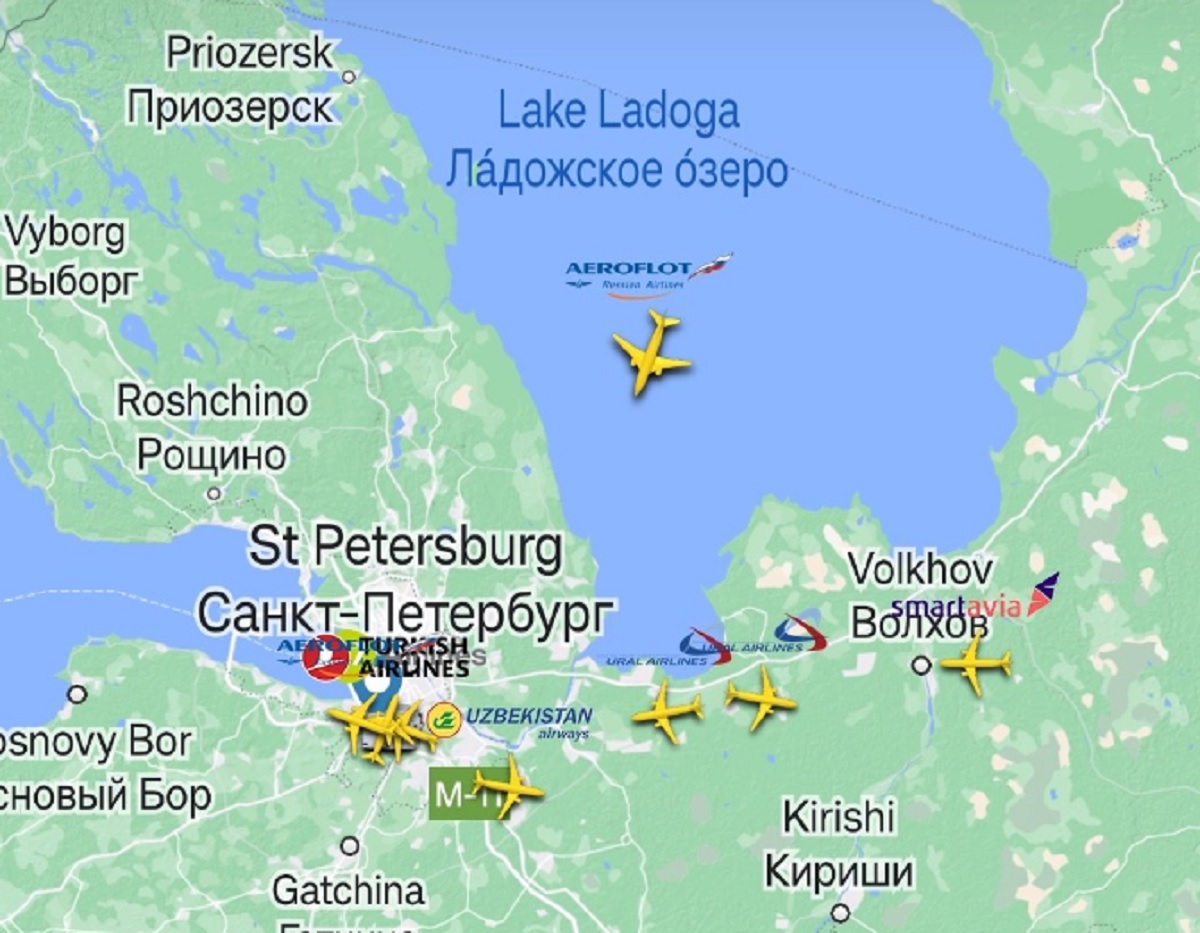 Ρωσία: Ξανάρχισαν οι πτήσεις προς Αγία Πετρούπολη