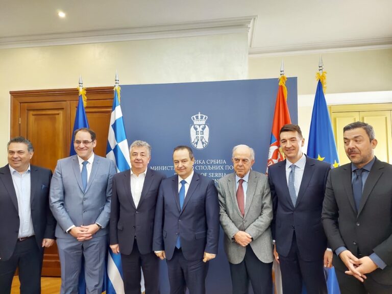 Συνάντηση με τον Υπουργό Εξωτερικών της Σερβίας είχε κρητική αντιπροσωπεία – Τιμώμενη Περιφέρεια η Κρήτη στην 44η έκθεση στο Βελιγράδι