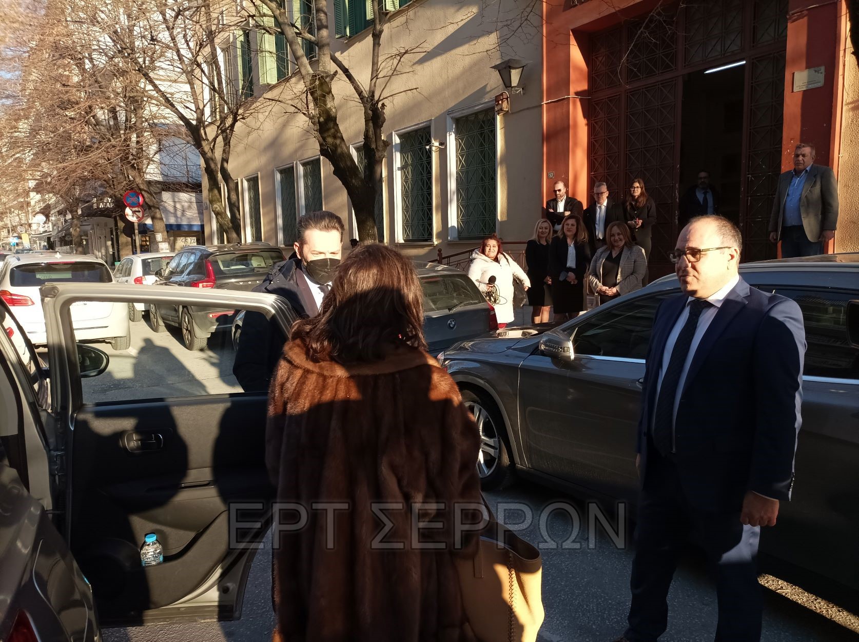 Σέρρες: Επίσκεψη της Προέδρου του Αρείου Πάγου στα Δικαστήρια