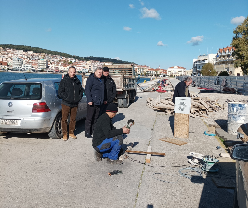 Μυτιλήνη: Σε εξέλιξη τα έργα ανάπλασης της Προκυμαίας