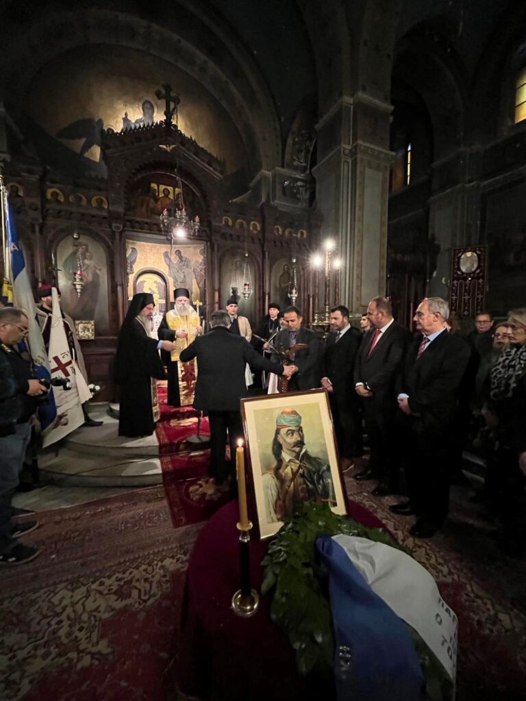Η Παγγορτυνιακή Ένωση τίμησε τον Θεόδωρο Κολοκοτρώνη στην Αθήνα