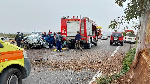 Αιτωλοακαρνανία: Θανατηφόρο τροχαίο στο Μεσολόγγι