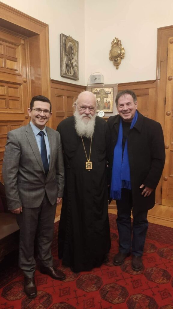 Μυτιλήνη: Συνάντηση Αντιδημάρχου Πολιτισμού με Αρχιεπίσκοπο Ιερώνυμο για τα “Θεοδώρεια”