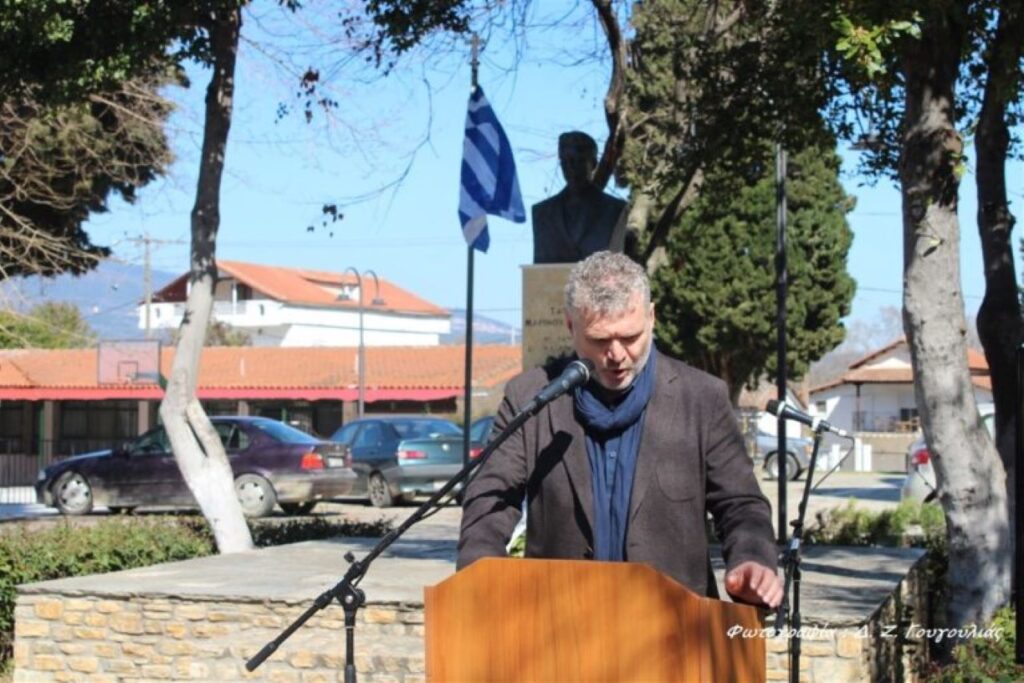 Τίμησαν την μνήμη του Μαρίνου Αντύπα στο Ομόλιο Λάρισας