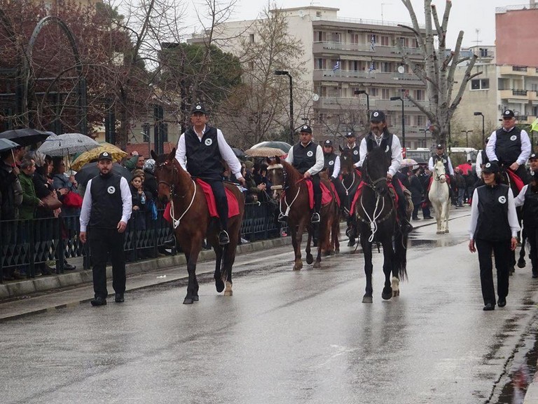Ιππικός όμιλος Κομοτηνή παρέλαση