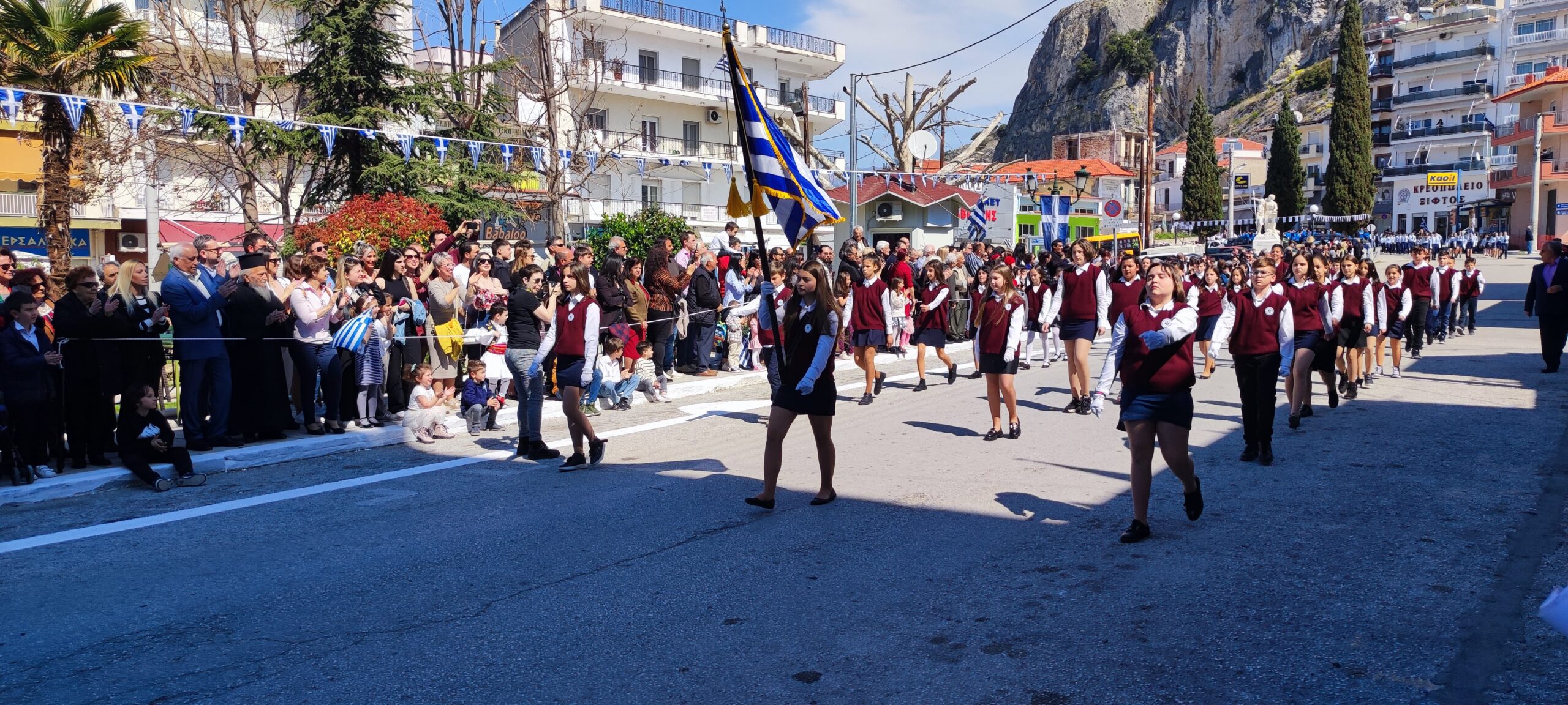 Σιδηρόκαστρο: Με λαμπρότητα η παρέλαση για την 25η Μαρτίου