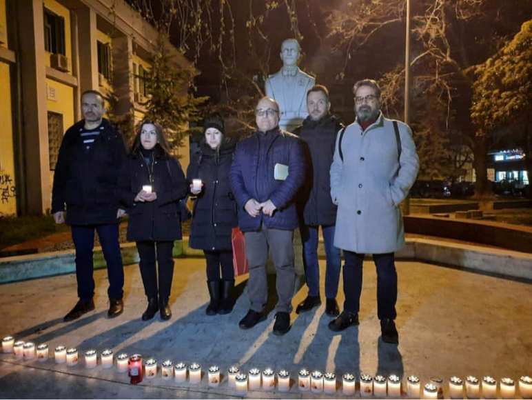 Σέρρες: Σιωπηρή διαμαρτυρία από τον Δικηγορικό Σύλλογο για την τραγωδία στα Τέμπη