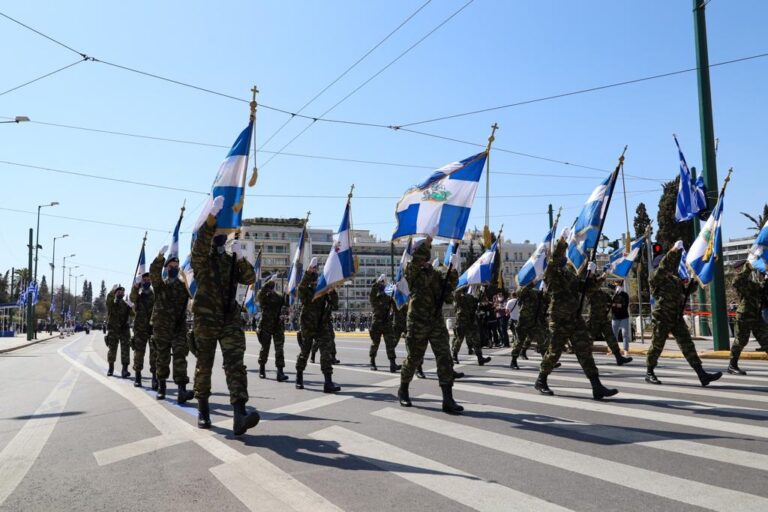 Εορτασμός της 25ης Μαρτίου – Στις 11 η στρατιωτική παρέλαση στο Σύνταγμα