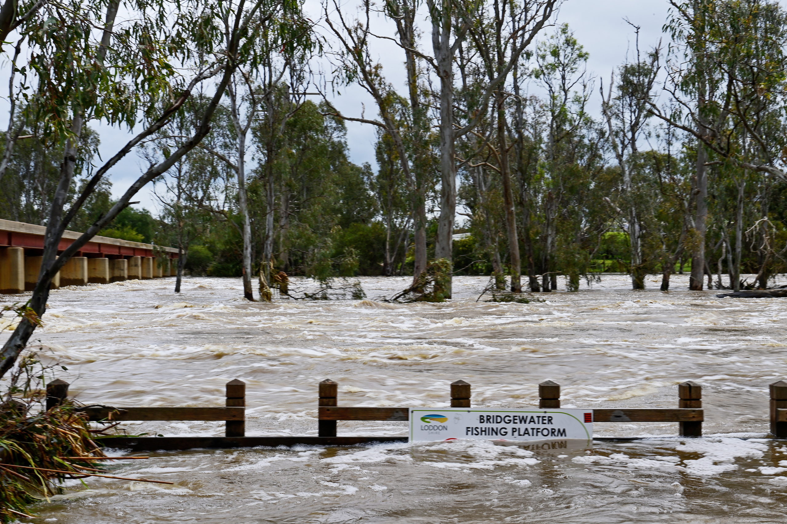 Floodwaters affect communities in Victoria, Australia