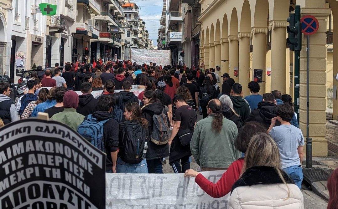 Πάτρα: Νέο συλλαλητήριο για τα Τέμπη