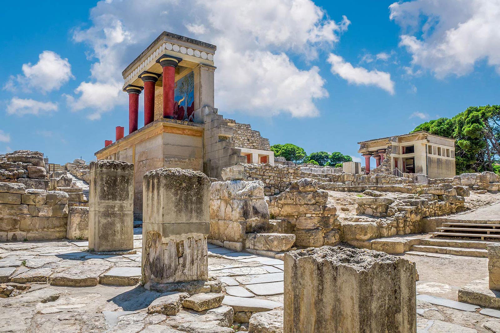 Αντιπυρική και αντικεραυνική θωράκιση του αρχαιολογικού χώρου της Κνωσού