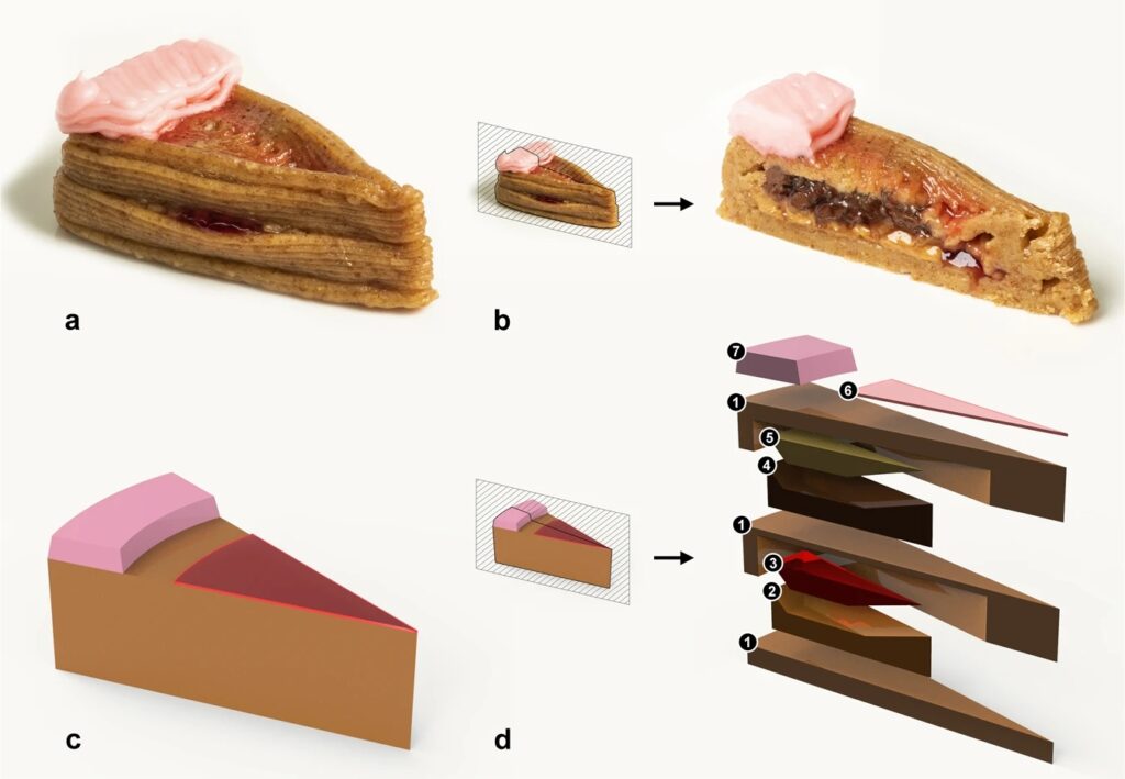 Ερευνητές εκτύπωσαν τρισδιάστατα ένα cheesecake