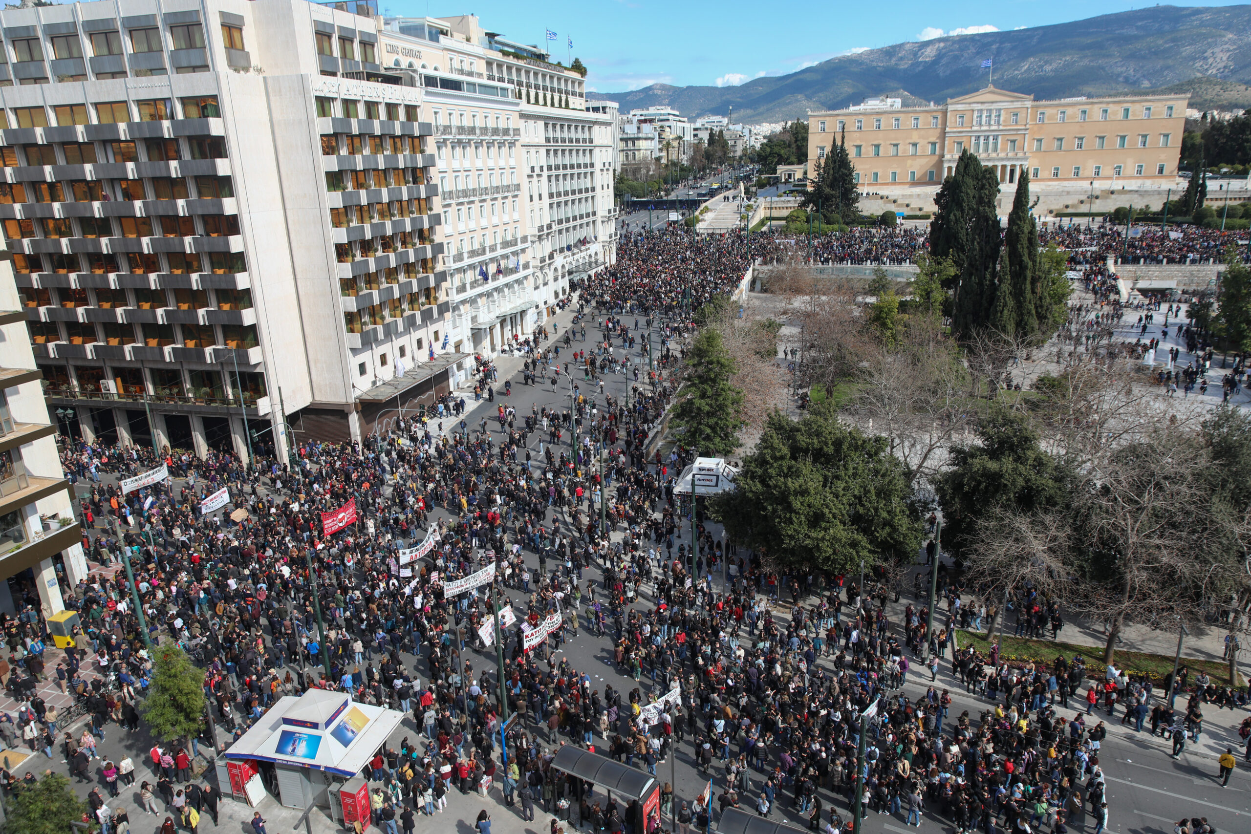 [359831] ΑΠΕΡΓΙΑΚΗ ΣΥΓΚΕΝΤΡΩΣΗ ΑΔΕΔΥ, ΦΟΡΕΩΝ ΚΑΙ ΣΥΛΛΟΓΙΚΟΤΗΤΩΝ (ΓΙΑΝΝΗΣ ΠΑΝΑΓΟΠΟΥΛΟΣ / EUROKINISSI)