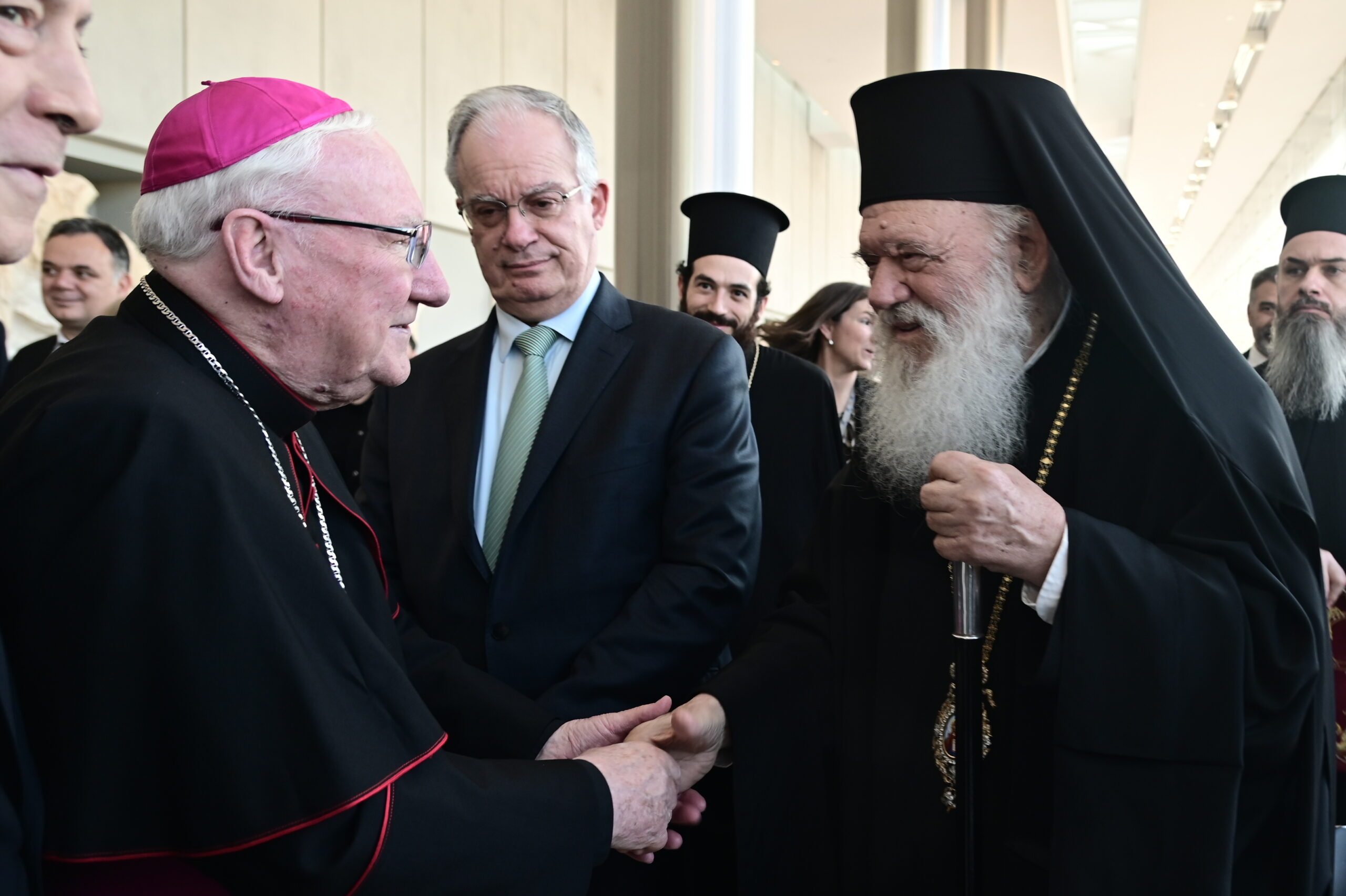 [360229] ΤΕΛΕΤΗ ΓΙΑ ΤΗΝ ΕΠΑΝΕΝΩΣΗ ΤΡΙΩΝ ΘΡΑΥΣΜΑΤΩΝ ΤΟΥ ΠΑΡΘΕΝΩΝΑ ΑΠΟ ΤΟ ΒΑΤΙΚΑΝΟ (ΜΙΧΑΛΗΣ ΚΑΡΑΓΙΑΝΝΗΣ/EUROKINISSI)