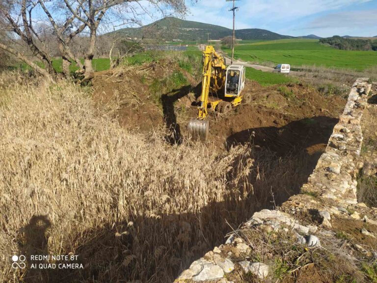 Καθαρισμοί ρεμάτων στη Μαγνησία