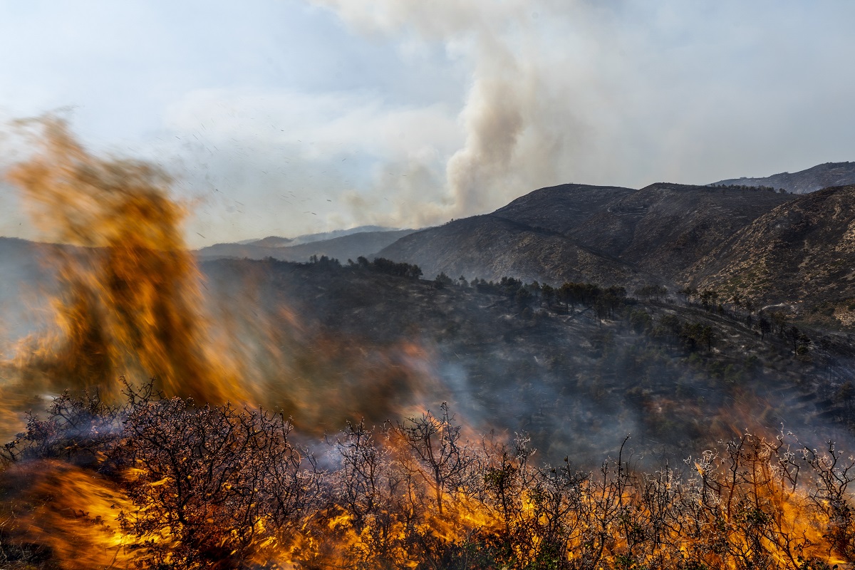 Ισπανία: Εκτός ελέγχου μεγάλη δασική πυρκαγιά