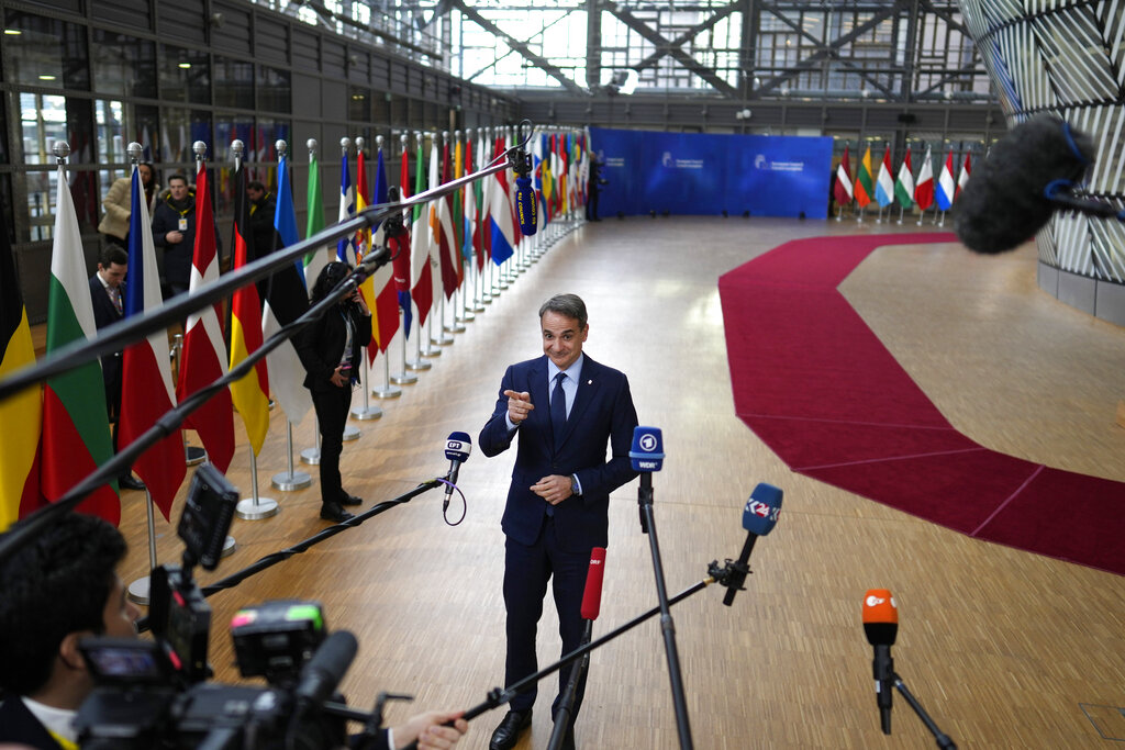 Belgium Europe Mitsotakis