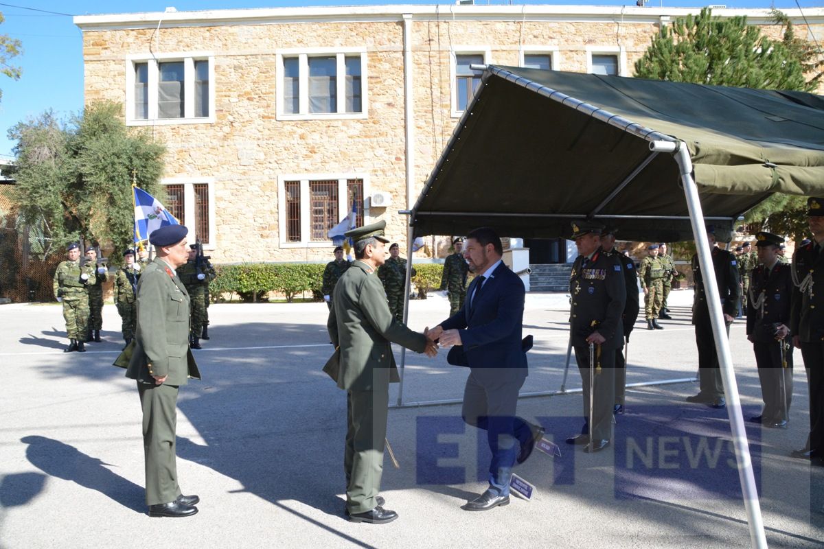 Αλλαγή διοίκησης στην 96 ΑΔΤΕ της Χίου Αλλαγή διοίκησης στην 96 ΑΔΤΕ της Χίου