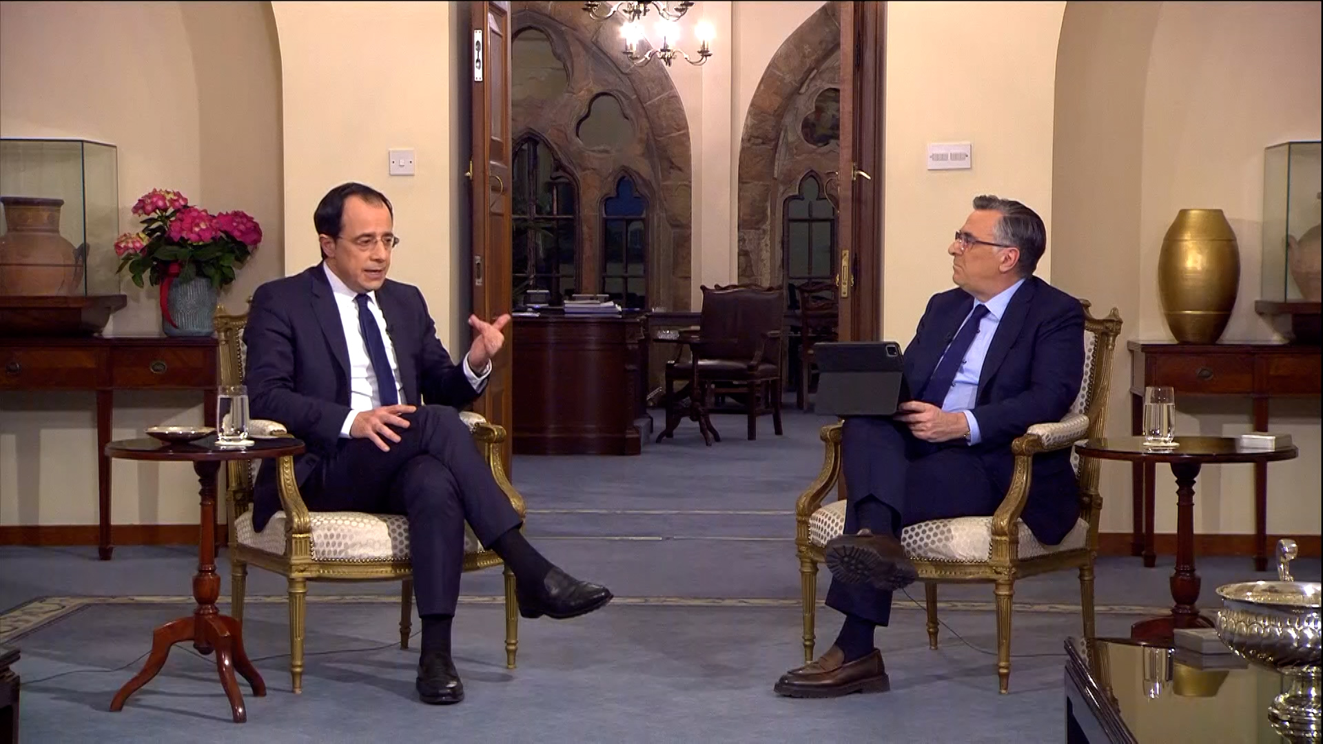 Ν. Χριστοδουλίδης «Στο Κέντρο»: Υπ’αριθμόν 1 προτεραιότητά μου το Κυπριακό – Θα ζητήσουμε ευρωπαϊκή πρωτοβουλία για την επίλυσή του
