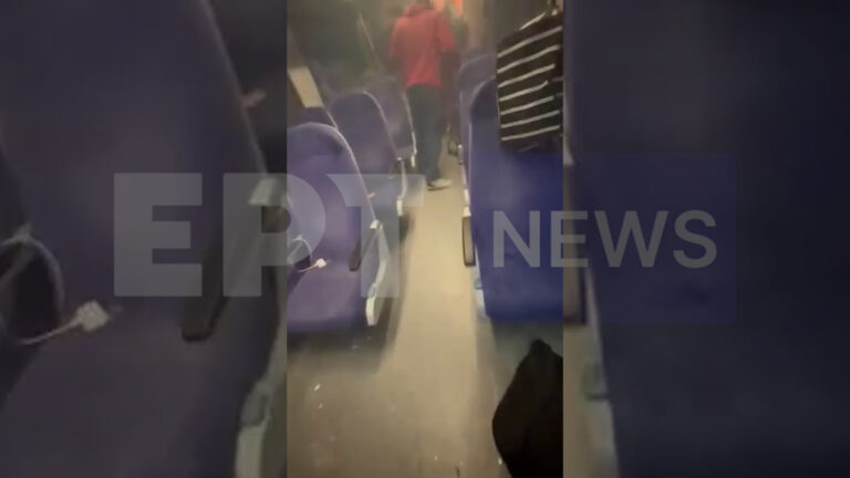 Τέμπη – Αποκλειστικά βίντεο ΕΡΤ: Στο εσωτερικό των βαγονιών λίγο μετά το σιδηροδρομικό δυστύχημα