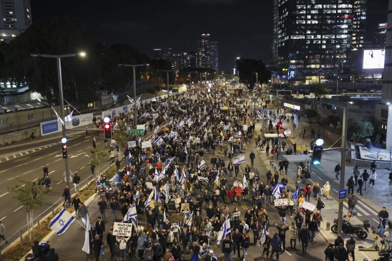 Ισραήλ: Διαδηλώσεις υπέρ των δικαστικών μεταρρυθμίσεων της κυβέρνησης Νετανιάχου