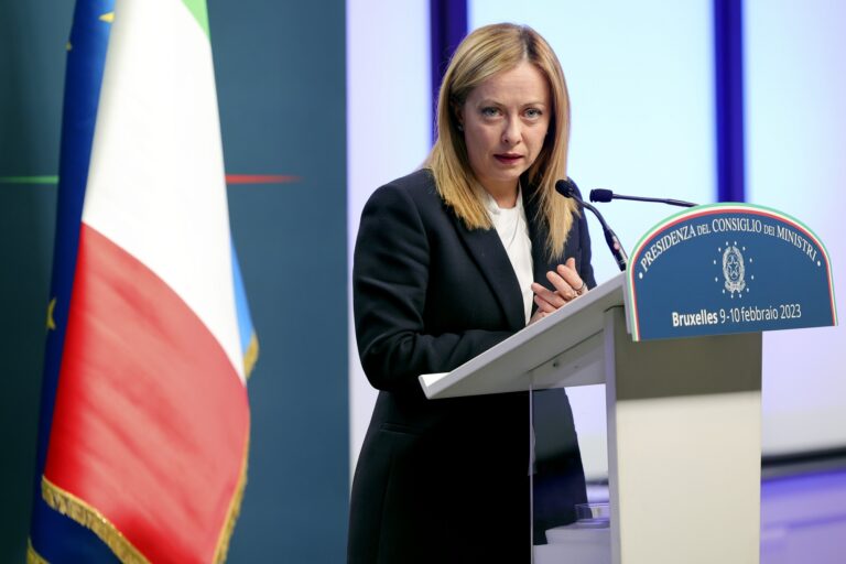 Ιταλία: Συλλυπητήρια της Τζόρτζια Μελόνι για το σιδηροδρομικό δυστύχημα στα Τέμπη
