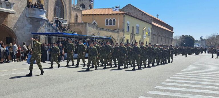 Ρόδος: Με λαμπρότητα γιορτάστηκε η εθνική επέτειος