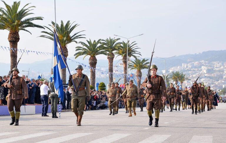 Δήμος Σερρών: Η Ομάδα Ιστορικής Αναβίωσης “Γιώργος Δουράτσος” στην παρέλαση της 25ης Μαρτίου