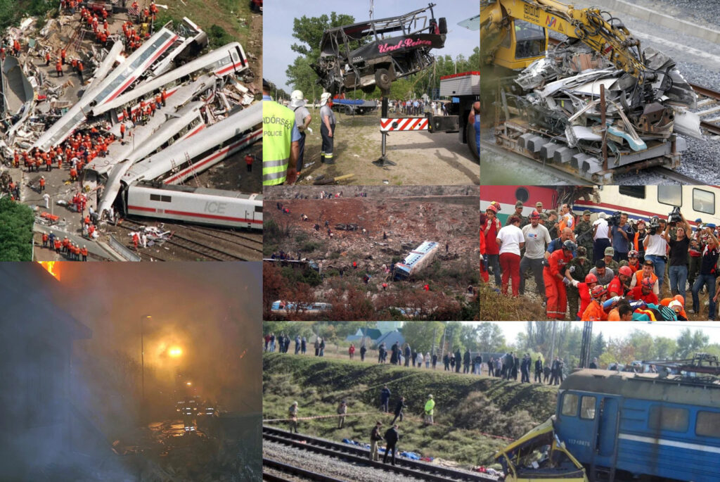 Τα φονικότερα σιδηροδρομικά δυστυχήματα των τελευταίων 25 ετών στην Ευρώπη - ertnews.gr