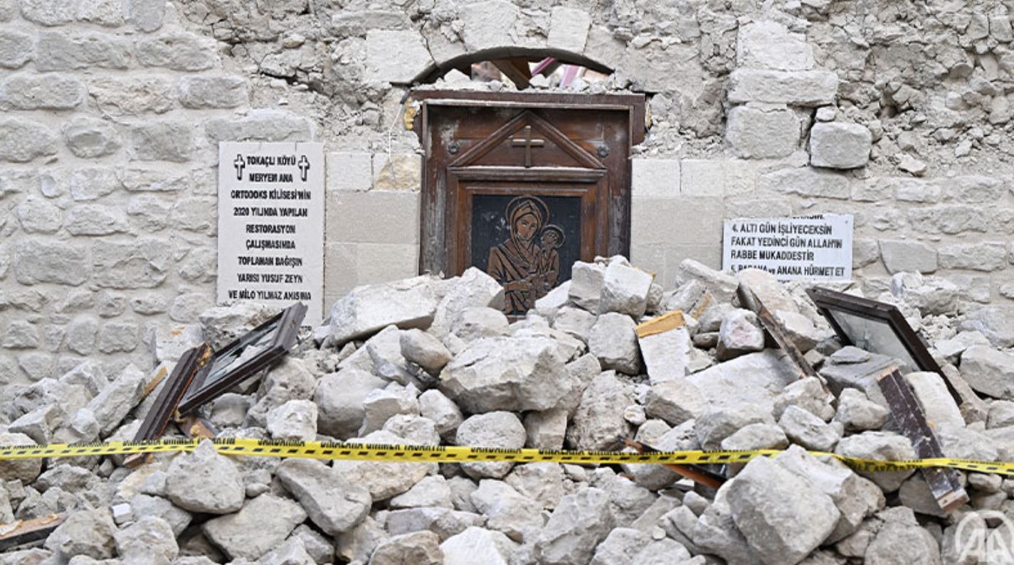 Σεισμός στην Τουρκία: Καταστράφηκε ιστορική ελληνορθόδοξη εκκλησία 700 ετών