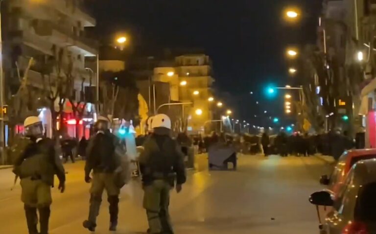 Θεσσαλονίκη: Μία σύλληψη και επτά προσαγωγές μετά τα επεισόδια