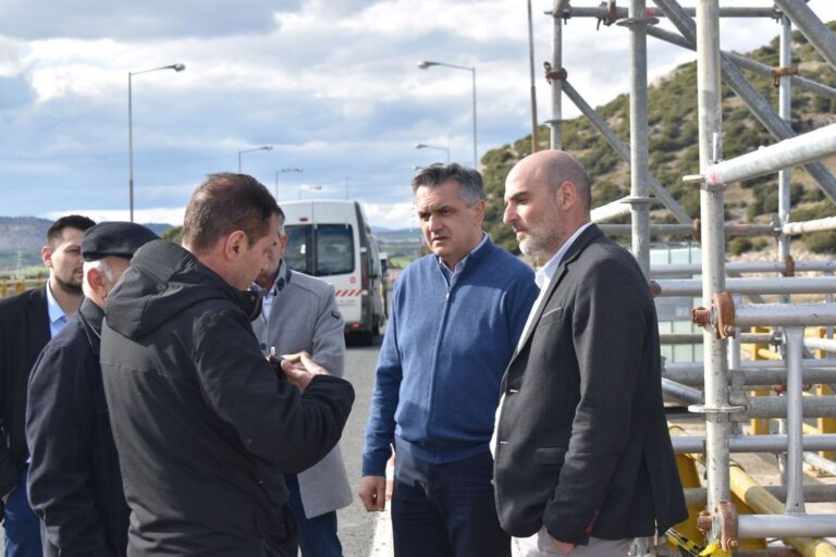 Κασαπίδης για γέφυρα Σερβίων: Προχωρούν οι εργασίες αποκατάστασης των ρωγμών (video)