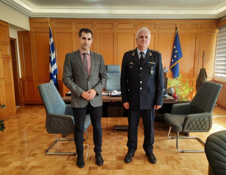 Συνάντηση Αντιπεριφερειάρχη Ηλείας με Αστυνομικό Δ/ντη Ηλείας