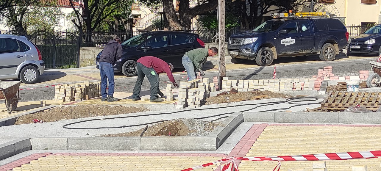 Δήμος Μετεώρων: Σε φάση ολοκλήρωσης η ανάπλαση της οδού Μετεώρων