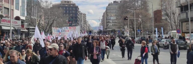 Θεσσαλονίκη: Μικροεπεισόδια αστυνομίας –  αντεξουσιαστών και μετά το τέλος της πορείας