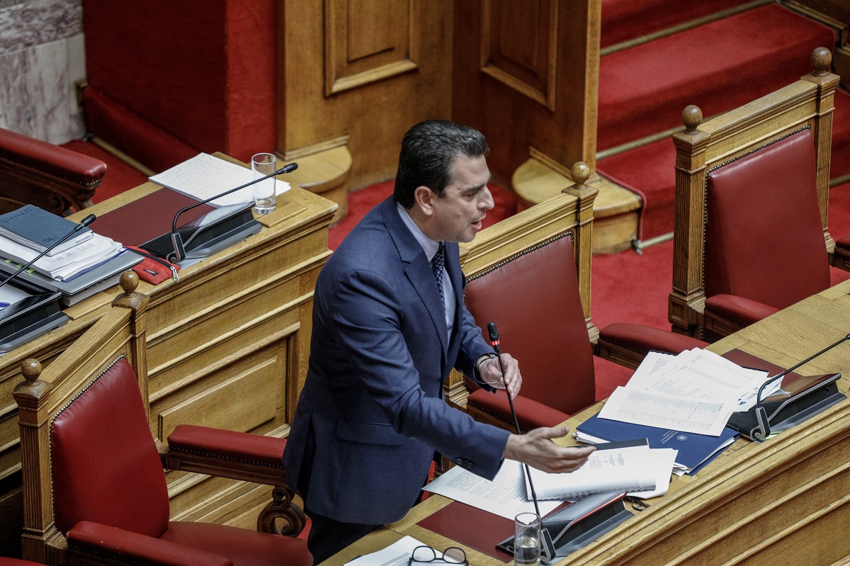 [360110] ΣΥΖΗΤΗΣΗ ΣΤΗΝ ΟΛΟΜΕΛΕΙΑ ΤΗΣ ΒΟΥΛΗΣ ΝΟΜΟΣΧΕΔΙΟΥ ΤΟΥ ΥΠΟΥΡΓΕΙΟΥ ΠΕΡΙΒΑΛΛΟΝΤΟΣ ΚΑΙ ΕΝΕΡΓΕΙΑΣ(ΓΙΩΡΓΟΣ ΚΟΝΤΑΡΙΝΗΣ/EUROKINISSI)