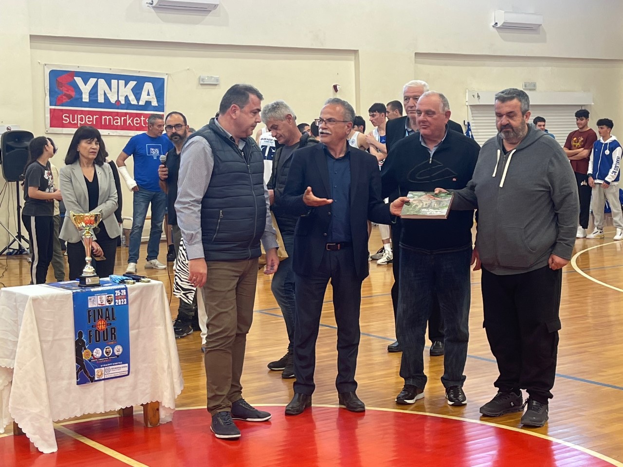 Με επιτυχία ολοκληρώθηκε το FINAL-4 του Πρωταθλήματος μπάσκετ Εφήβων Κρήτης στα Χανιά