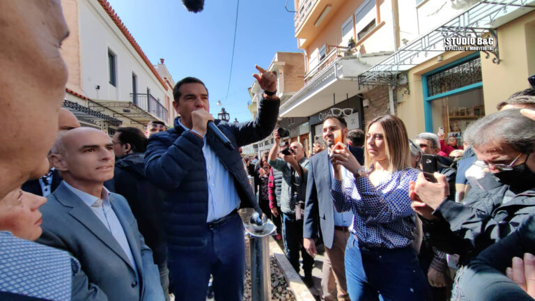 Στο Άργος περιόδευσε ο Αλέξης Τσίπρας