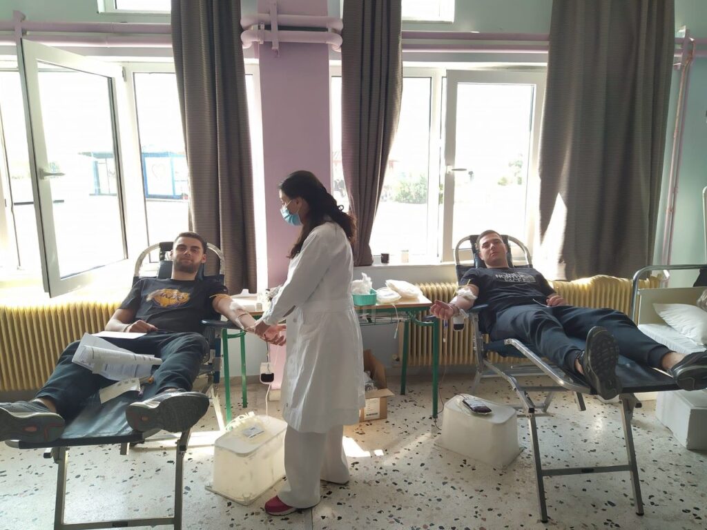 Νέα εθελοντική αιμοδοσία στο 1ο ΕΠΑΛ Τυρνάβου