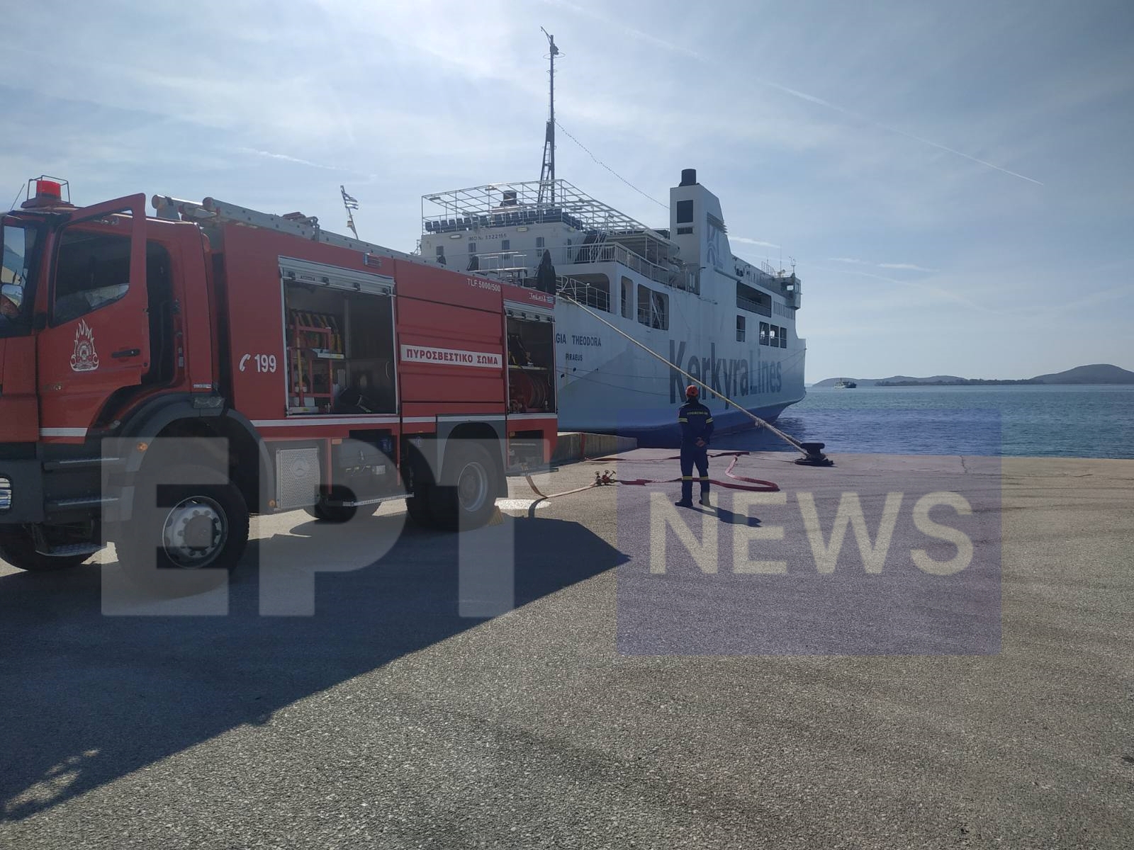 Ηγουμενίτσα: Τηλεφώνημα φάρσα για εκρηκτικό μηχανισμό σε πλοίο της γραμμής Ηγουμενίτσα – Κέρκυρα